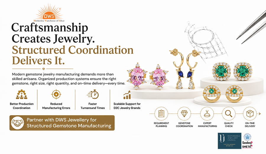 Craftsmanship Creates Jewelry. Structured Coordination Delivers It. Craftsmanship Creates Jewelry. Structured Coordination Delivers It.